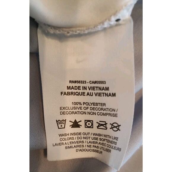 Men's Nike Dri-Fit Golf Shirt 2020 Ryder Cup Gray & White Polo - Medium - Picture 6 of 7